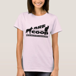 Camiseta ARF Co-op preto no branco