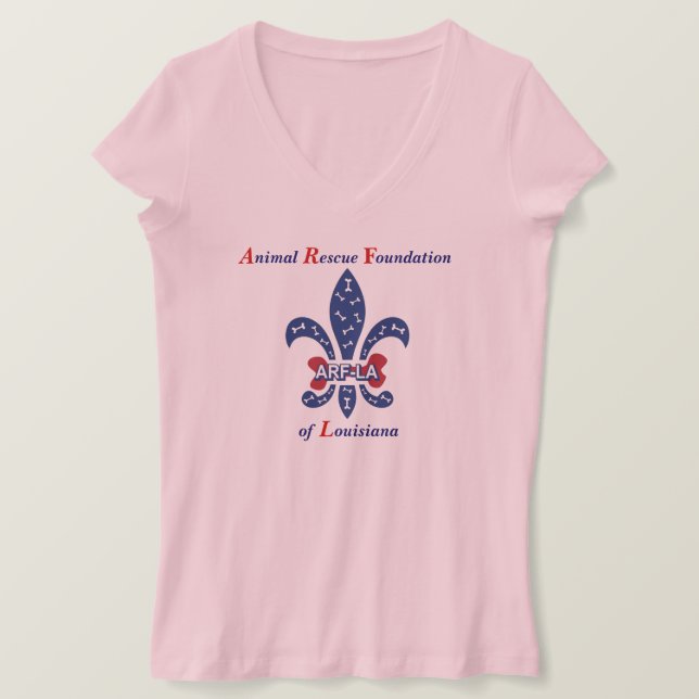 Camiseta ARF Womens Vneck (Frente do Design)
