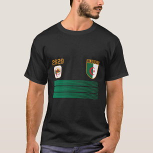 Camiseta Argélia Futebol Jersey 2020 Algerie Soccer
