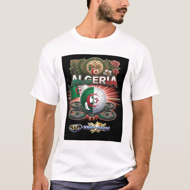 Camiseta Argélia-GBall-001 (Frente)