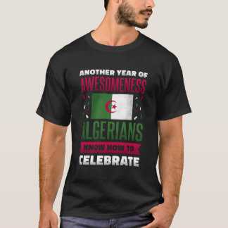 Camiseta Argélia Raízes Argelinas Patrimônio Argelino Orgul