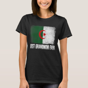 Camiseta Argélia, Sinalizador Afastado, Melhor Família Vovó