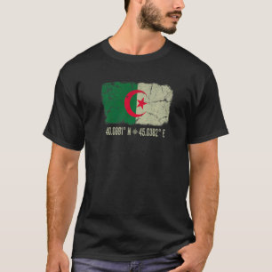 Camiseta Argélia - Sinalizador Coordena Homens Mulheres Arg