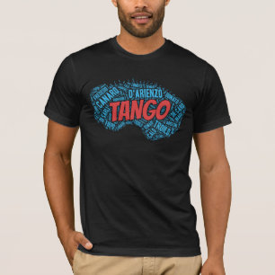 Camiseta Argeninte Tango Music Orchestras Font Word Art