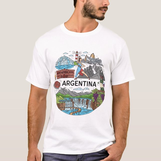 CAMISETA ARGENTINA (Frente)