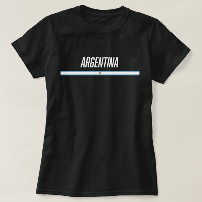 Camiseta Argentina (Frente do Design)