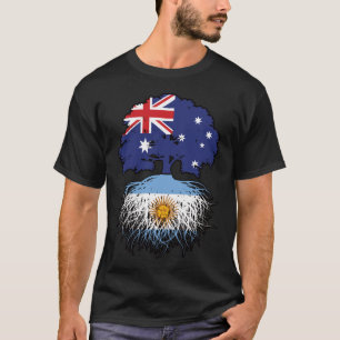 Camiseta Argentina Argentina Argentina Austrália Raiz de Ár