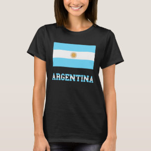 Camiseta Argentina Bandeira da Argentina América do Sul Arg