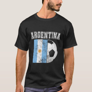 Camiseta Argentina Bandeira Futebol Futebol