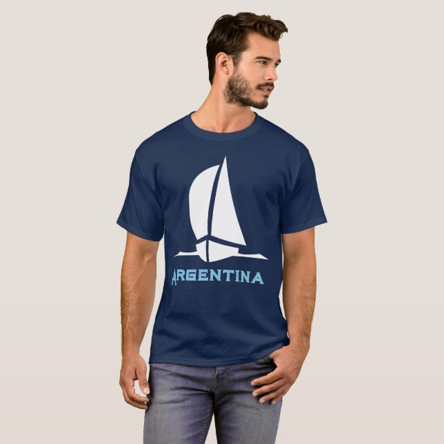 Camiseta Argentina - Barco (Frente Completa)