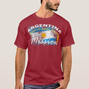 Camiseta Argentina Buenos Aires South Mormon LDS Mission