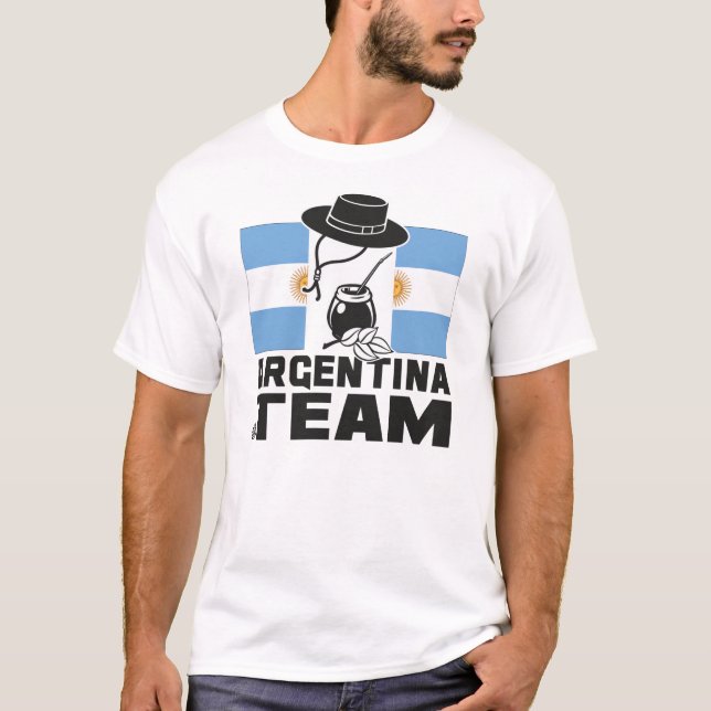 Camiseta Argentina Equipa (Frente)
