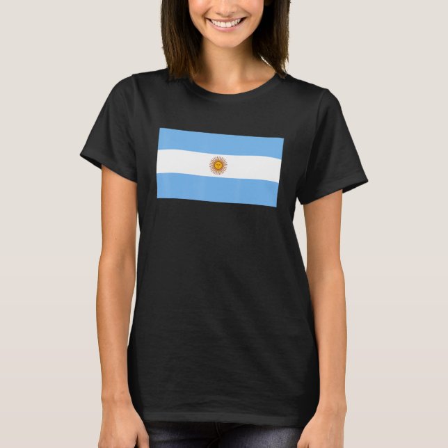 Camiseta Argentina Flag Argentine Pride Funny Speech of Arg (Frente)