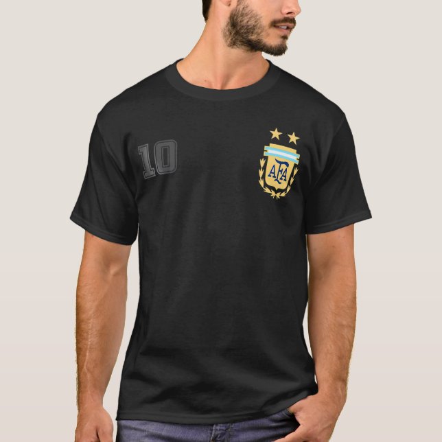 Camiseta Argentina Flag Jersey Futebol Remera Argenti (Frente)