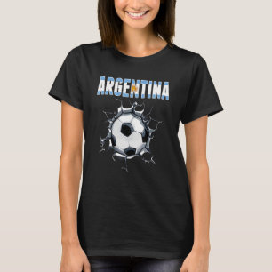 Camiseta Argentina - Futebol Argentino No Cr
