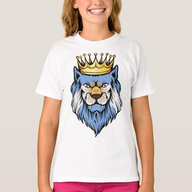 Camiseta Argentina Lion King Flag (Frente)