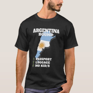 Camiseta Argentina - País Viagem argentino - Bandeira Souv