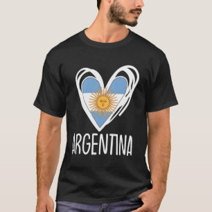 Camiseta Argentina Patriótica Bandeira Argentina