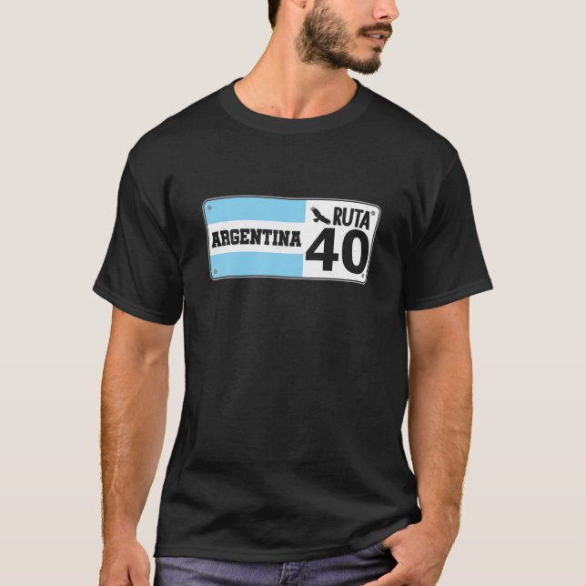 Camiseta Argentina Ruta 40 Andes Montes Orgulhosos Argentin (Frente)