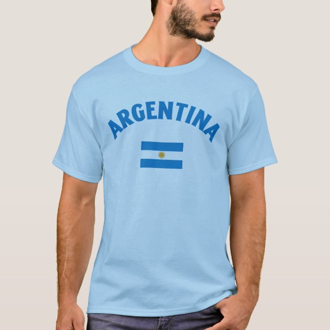 Camiseta Argentina World Cup Soccer (Frente)