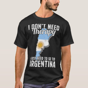Camiseta Argentinan Flag I Argentina Flag I Vacation Gift A