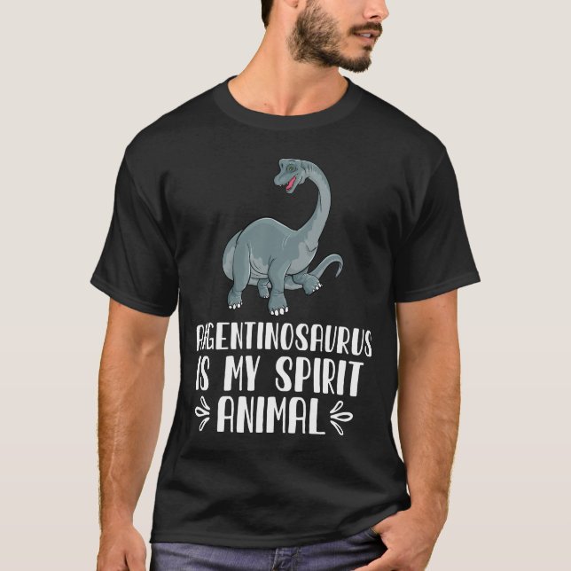Camiseta Argentinossauro é meu espírito animal (Frente)