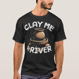 Camiseta Argila de Cerâmica Me Um Rio Artista de Cerâmica A