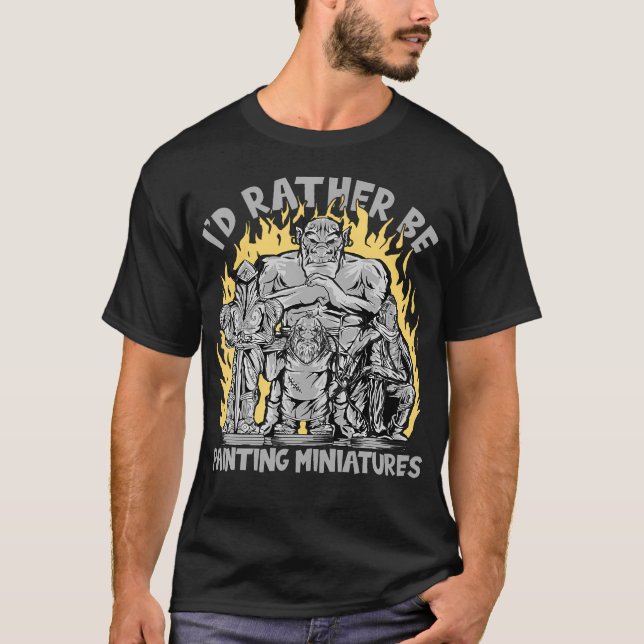 Camiseta Argumentando Que Eu Preferencialmente De Estar Pin (Frente)