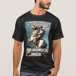 Camiseta Argumento Napoleão Bonaparte, Hipster de História