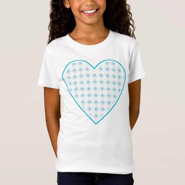 Camiseta Argyle bonito (Frente)