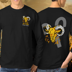 Camiseta Aria a astrologia aríaca do carneiro