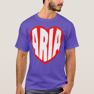 Camiseta Aria no meu Coração engraçado