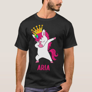 Camiseta ARIA Personalizada Dabbing Unicorn Queen T Shirt