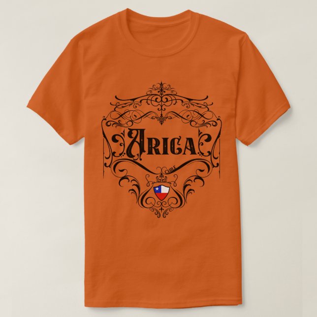Camiseta Arica Vintage design (Frente do Design)
