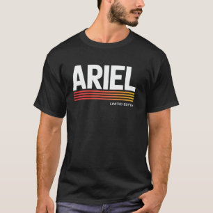 Camiseta Ariel Limited Edition Vintage Nome Personalizado M