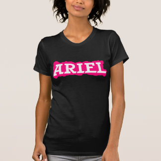 Camiseta Ariel - nuvem cor-de-rosa