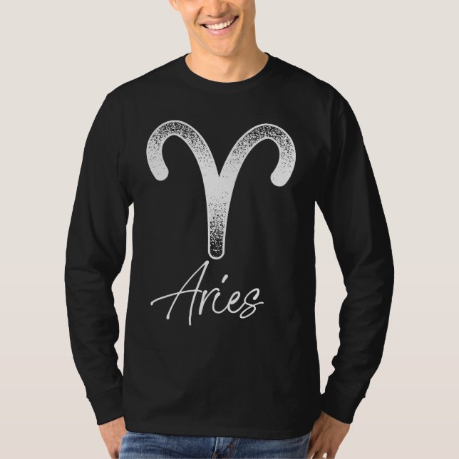 Camiseta Aries Astrology and Horoscope Zodiac Sign (Frente)