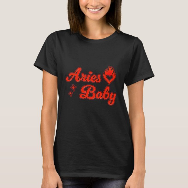 Camiseta Aries baby t-shirt (Frente)