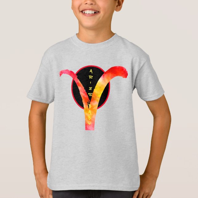 Camiseta Aries Baby T-Shirt (Frente)