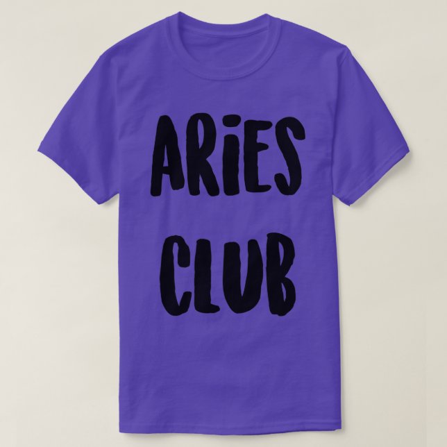 Camiseta Aries Club (Frente do Design)