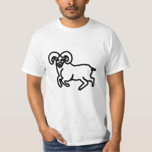 Camiseta Aries Contorno Carneiro – Energia Forte d