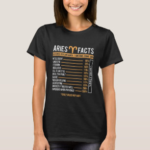 Camiseta Aries Fatos Sinal Zodiac Horoscópio Astrologia Ast
