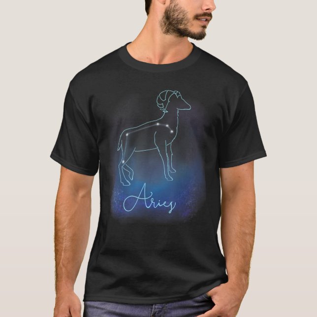 Camiseta Aries Galaxy (Frente)