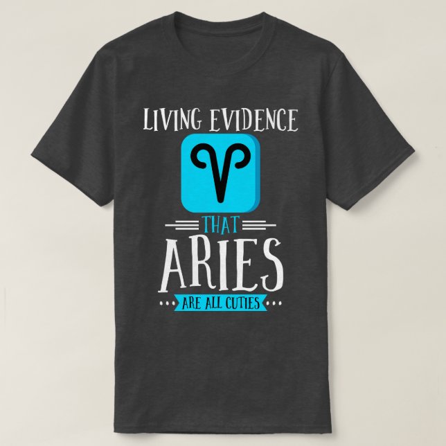 Camiseta Aries Living Evidence (Frente do Design)
