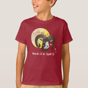Camiseta Aries March 21 to abril 20