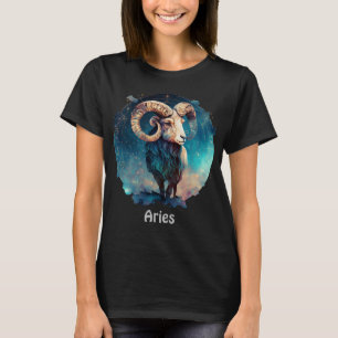 Camiseta Aries Personalizados Astrologia do Ram Zodiac