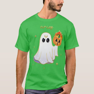 Camiseta Aries Pumpkin Ghost Com Aries