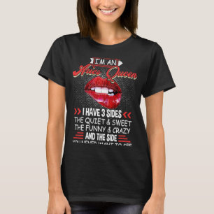 Camiseta Aries Queen I Tem 3 Lados Astrologia Engraçada Zod