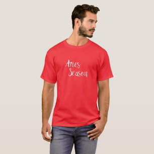 Camiseta Aries Season Astrology Zodiac