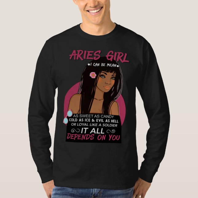 Camiseta Aries Sign  for Women (Frente)